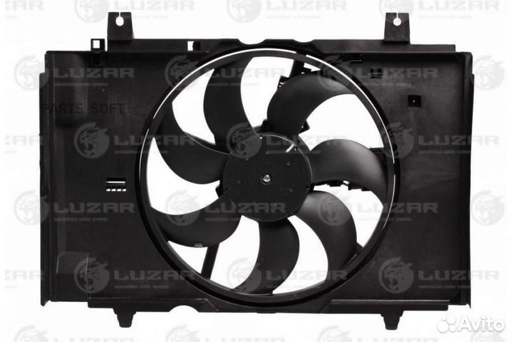 Вентилятор двигателя Nissan Juke (10) 1.6i (с кожу