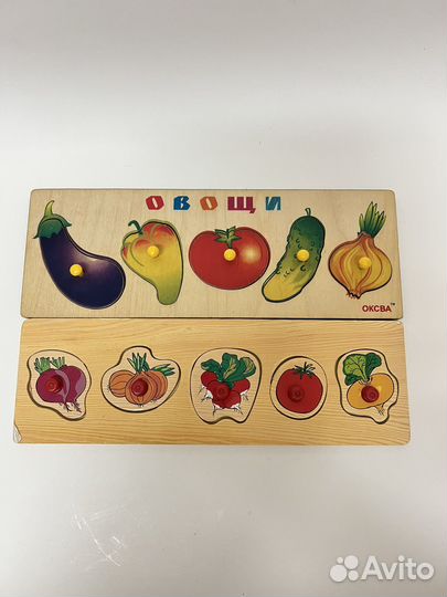 Рамка-вкладыш (деревянная игрушка)