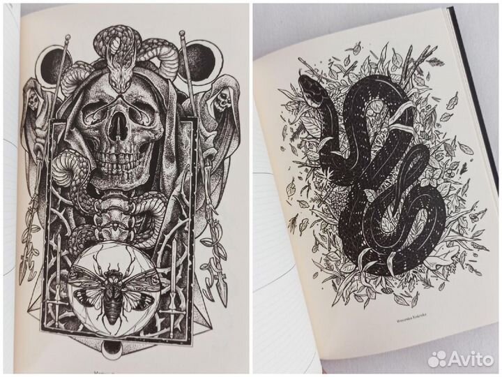 Ежедневник Medicine эскизы тату - принт серия