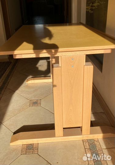 Детская парта из массива бука (растущая)