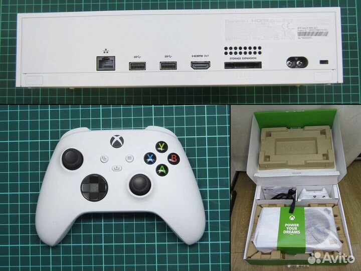 Xbox series S+440 игр (полный комплект)