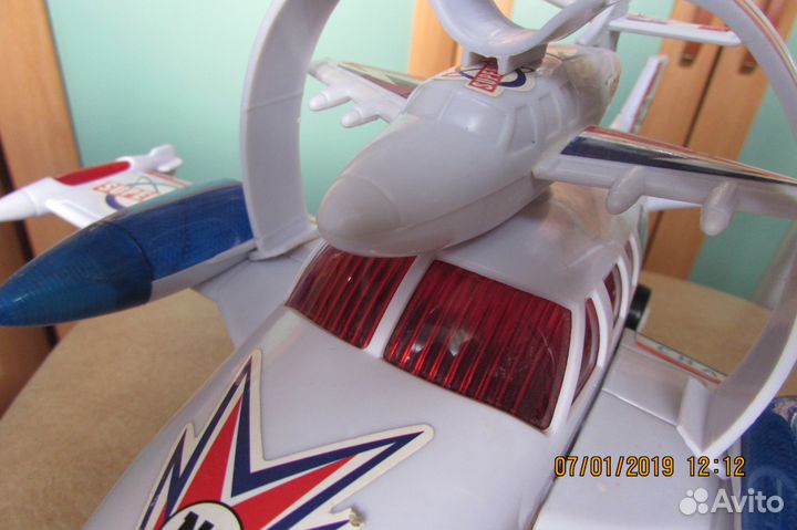 Самолётик светомузыкальный