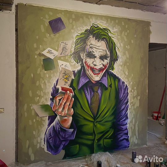 Художник граффити