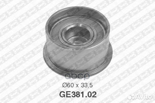 Ролик обводной ремня грм GE38102 NTN-SNR