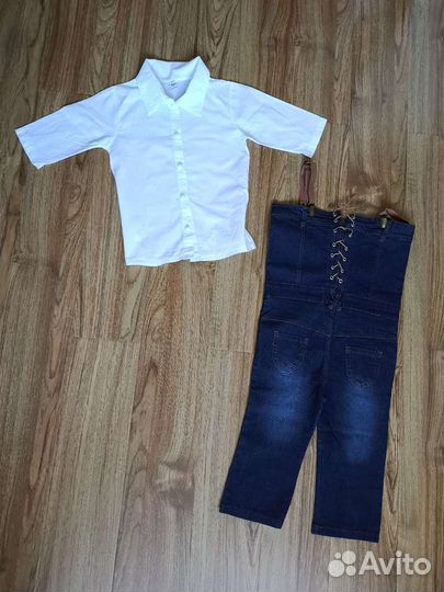 Пакет вещей на девочку 122-128