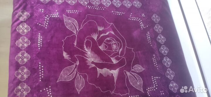 Плед покрывало 220 240, большой, теплый