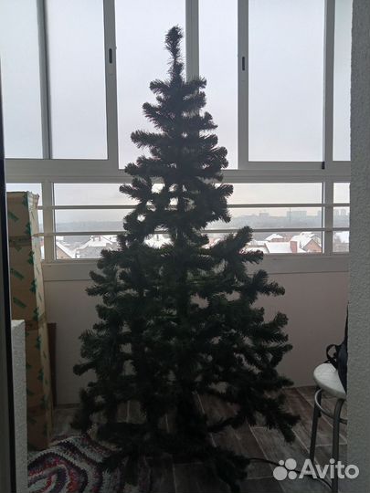 Елка искусственная 180 см бу