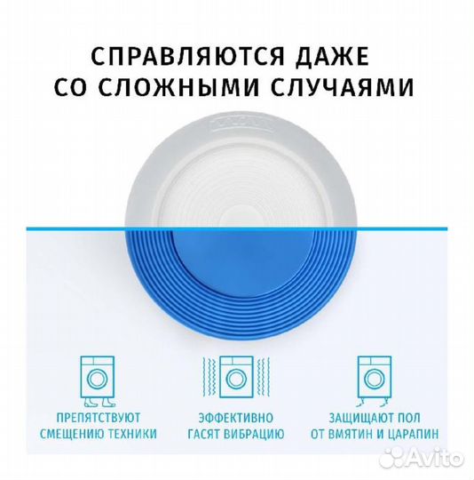 Опоры под стиральную машинку (виброопоры)