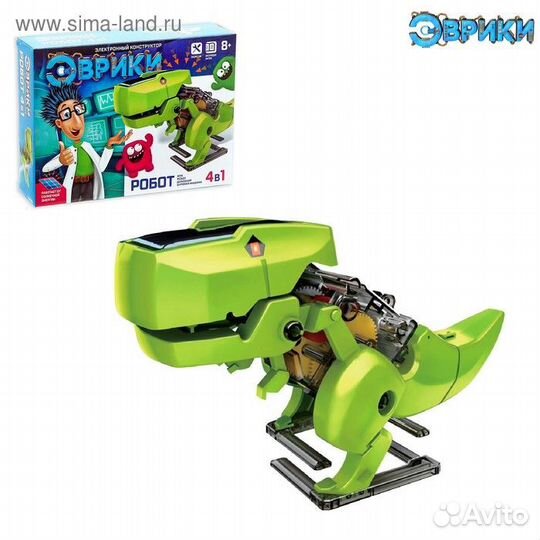 Набор для опытов «Робот», 4 в 1