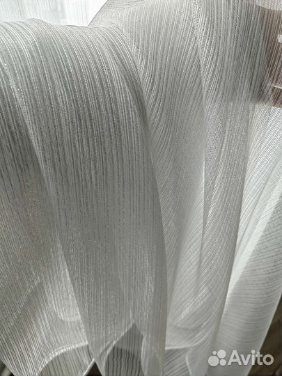 Тюль дождик готовый от 3 метров