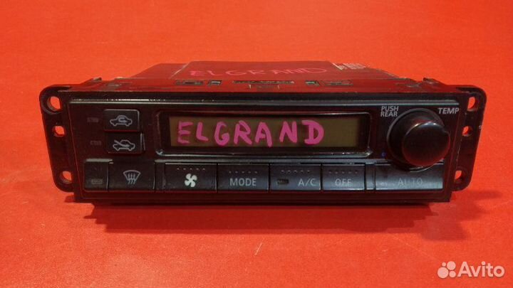 Блок управления климат-контролем Nissan Elgrand