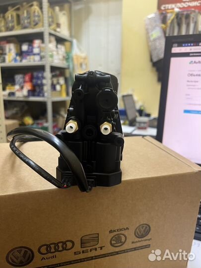 Компрессор пневмоподвески Touareg NF, Cayenne 958