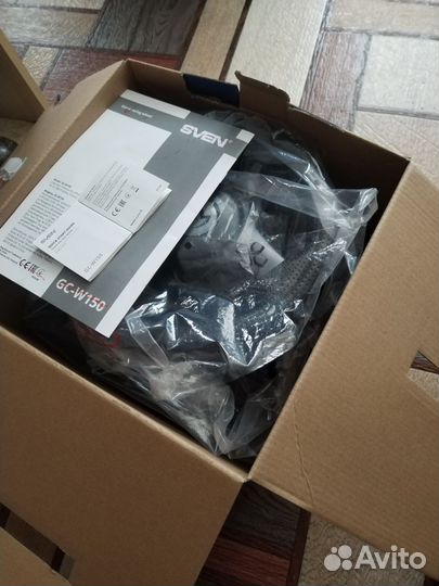 Игровой руль с педалями и коробкой передач