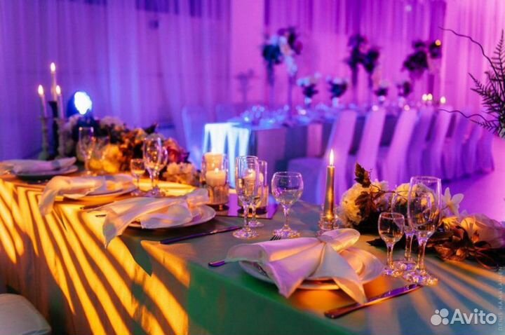 Свет для свадеб и банкетов