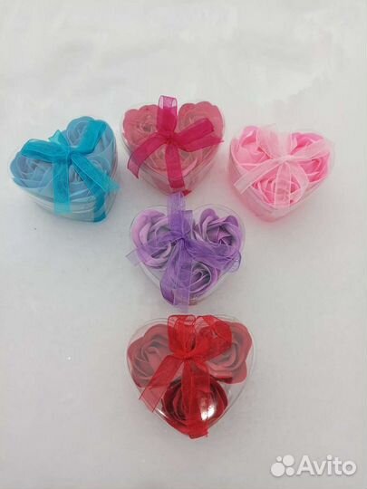 Розы из мыла ручной работы