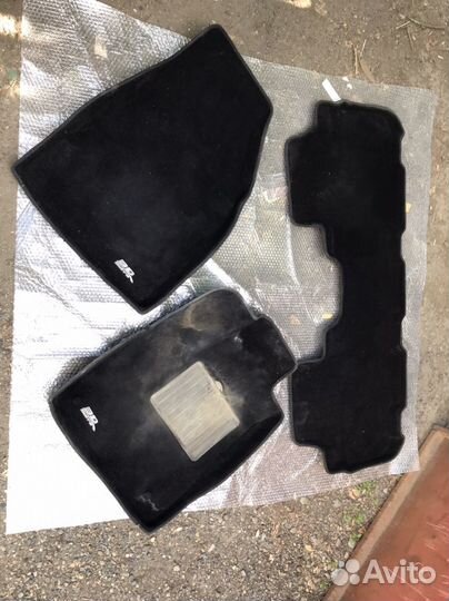 Автомобильные коврики toyota highlander 3d