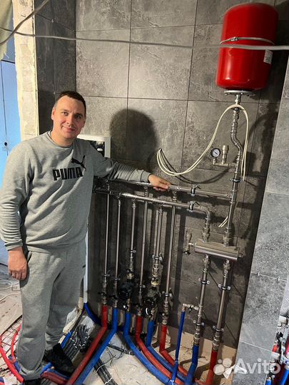 Монтаж отопление водоснабжение. Прайс в чат