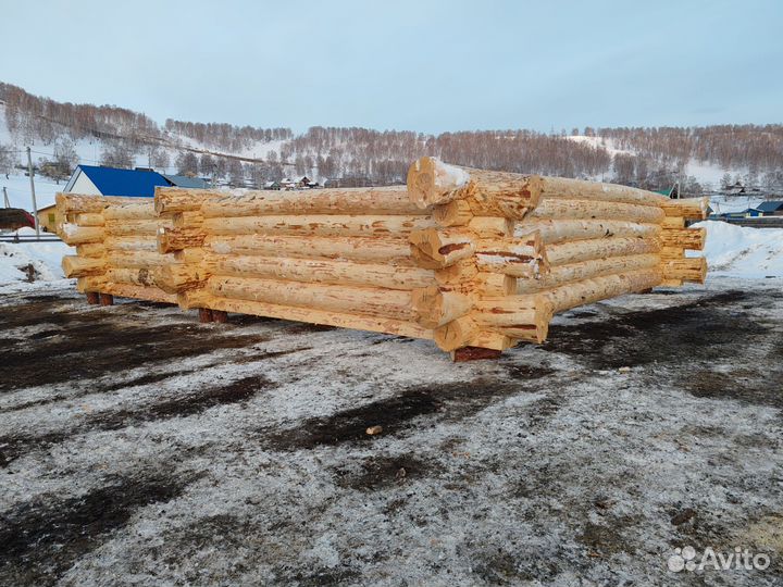 Сруб дома 8х10