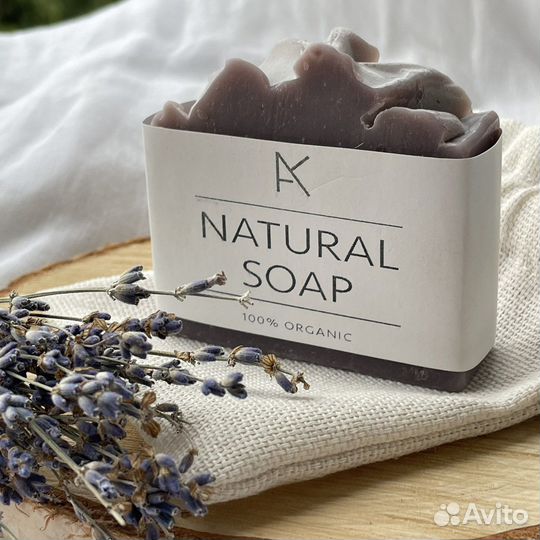 Мыло ручной работы Ремесленное сварено с нуля