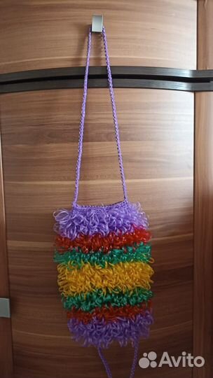 Мочалка вязаная ручной работы