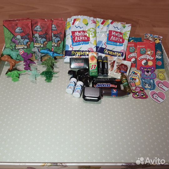 Тикеры-токеры, Стикерсы, Мини Лента, Завры,Скрепыш