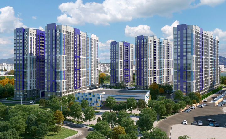 2-к. квартира, 67,9 м², 18/20 эт.