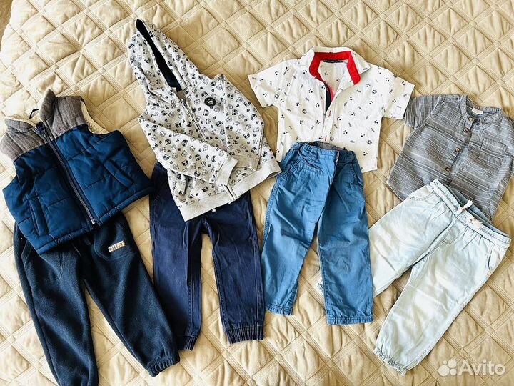 Пакет вещей для мальчика 2 года