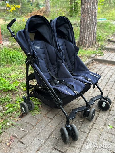 Коляска для двойни или погодок Peg perego