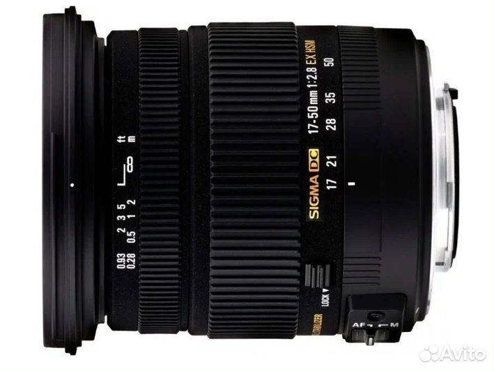 Sigma Объектив AF 17-50mm f/2.8 EX DC OS HSM Canon