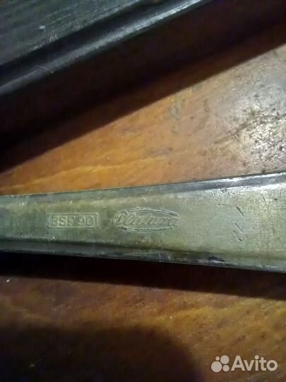 Ложка посеребреная