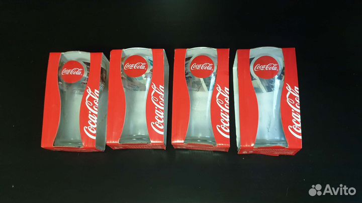 Коллекционные стаканы кока-кола с мишками