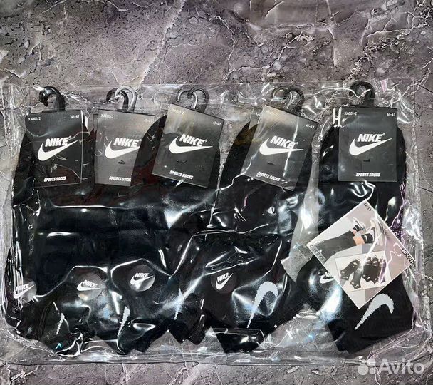 Носки nike короткие