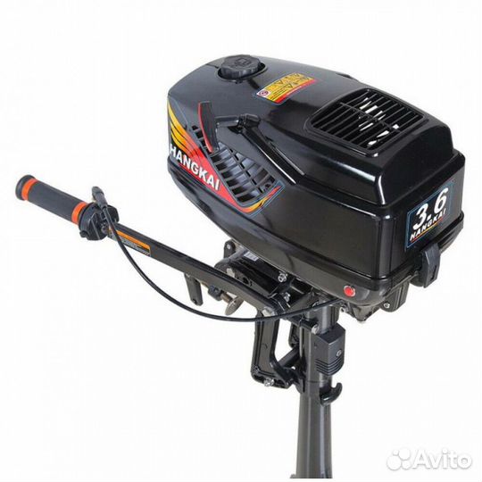 Лодочный мотор hangkai 3.6 л.с. двухтактный T3.6