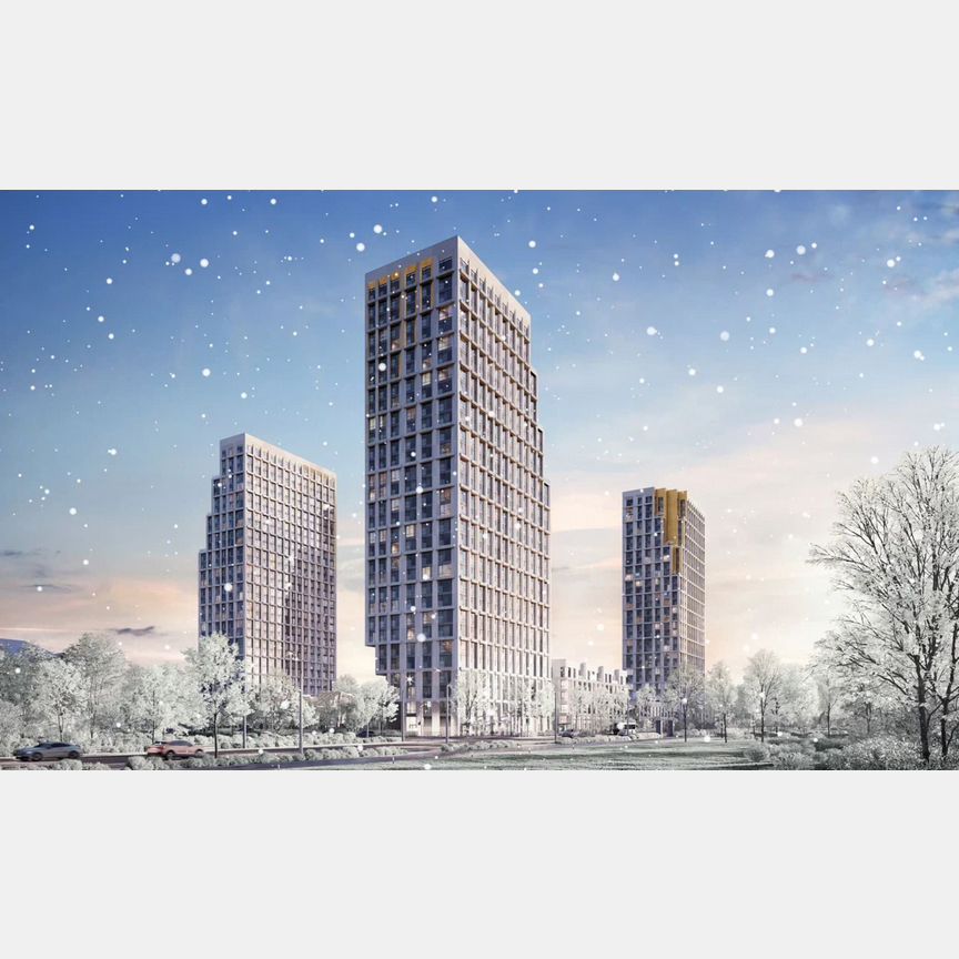 Квартира-студия, 26 м², 2/29 эт.