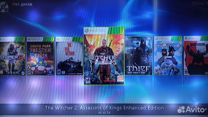 Xbox 360 прошитый 65игр 500гб