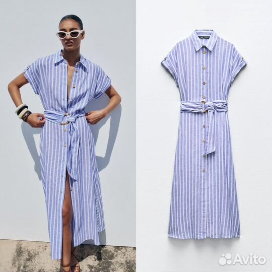 Платье Zara Новая коллекция 2024