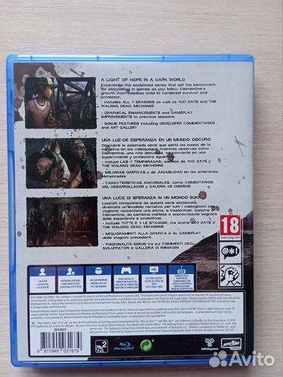 The walking dead ps4