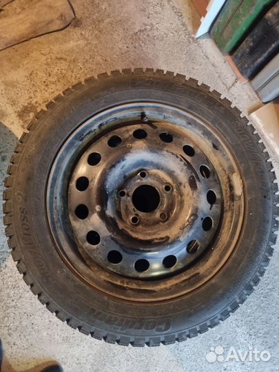 Колеса в сборе r16 зимние skoda