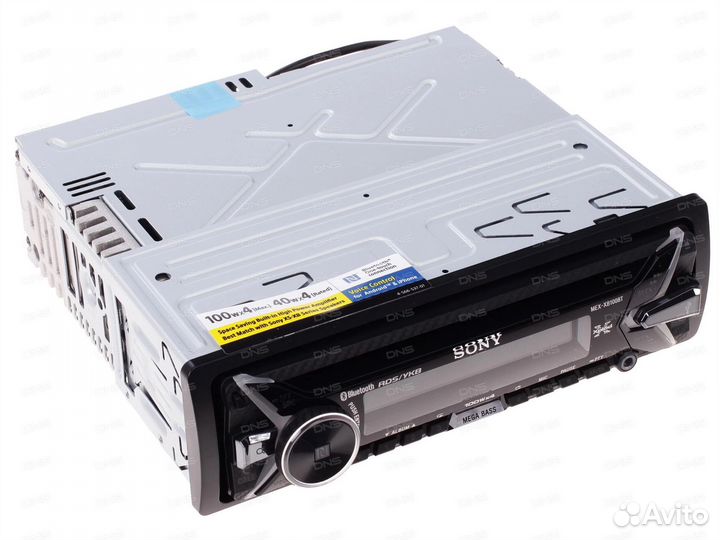 Sony MEX-XB100BT (1DIN, USB, Bluetooth, AUX)