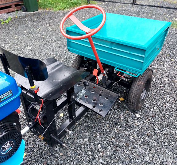 Мотоблок Нева мб 23-ZS с адаптером ак-1