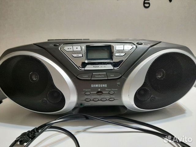 Магнитола Samsung кассетный, CD