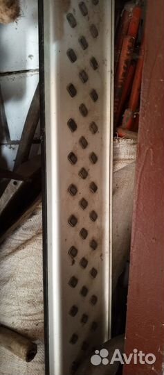 Подножка на Renault duster