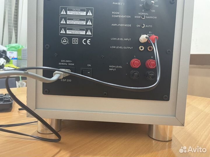 Сабвуфер canton digital amplifier