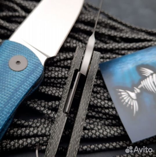 Нож складной- Petrified Fish