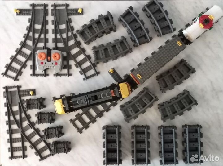 Lego City 7939 Грузовой поезд