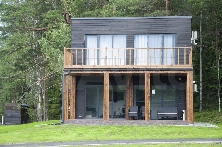 Коттедж 80 м² на участке 100 сот.