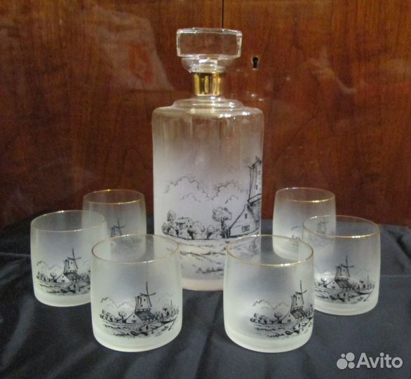 Графины и рюмки СССР