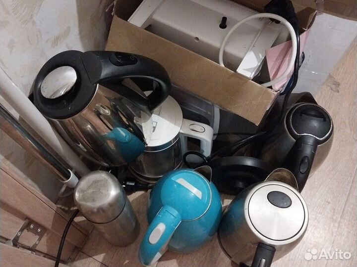 Электрочайники б/у на запчасти