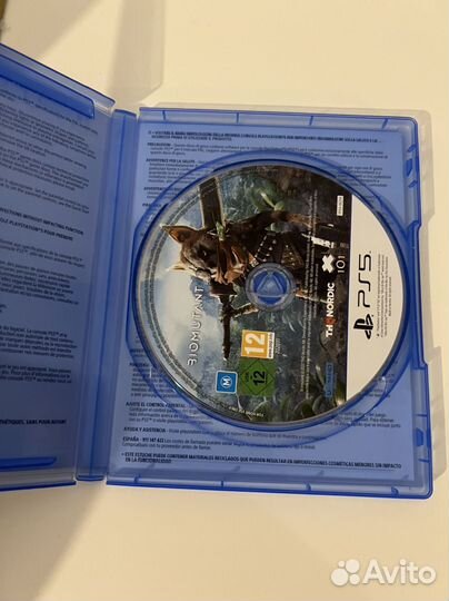 Biomutant ps5 диск