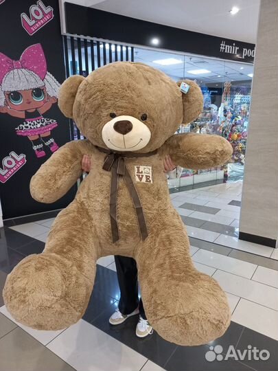 Большие плюшевые медведи